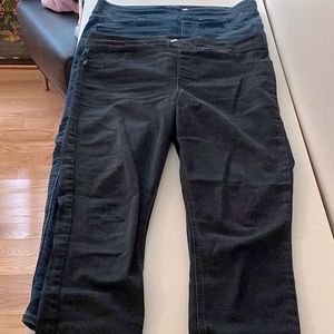 Old Navy *2 PAIRS* Rockstar Skinny size 12T - 1 dark blue & 1 black